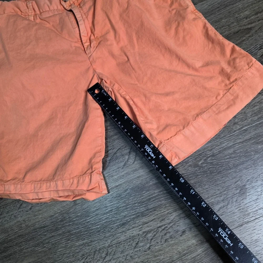 Polo Ralph Lauren Mens 32 Classic‎ Fit Chino Shorts Coral Orange Pima Cotton 9in